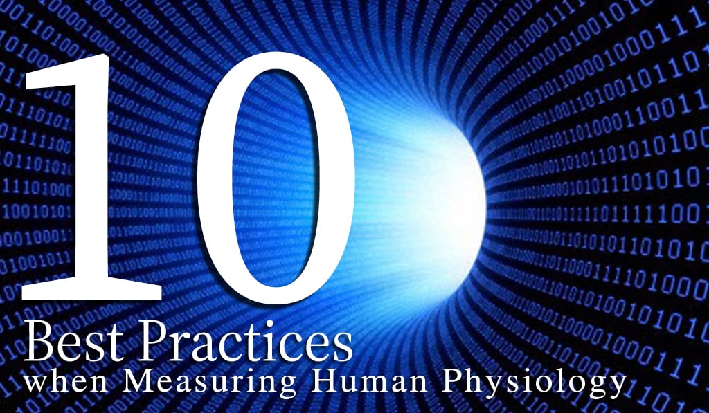 How to record cleaner human physiology data