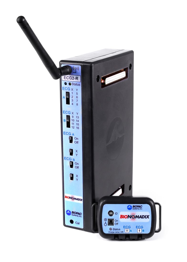 BioNomadix 2Ch Wireless ECG Set