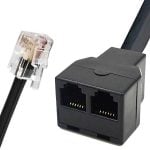 RJ cable Y adapter