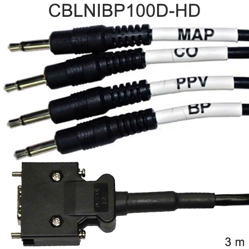 3 m cable for NIBP100D-HD