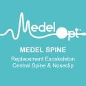 replacement central spine and nose clip for the MedelOpt exoskeleton for fNIRS/EEG Systems