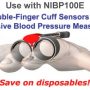 Double-finger cuff sensor for NIIBP100E