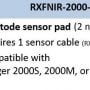 NIRS sensor pads