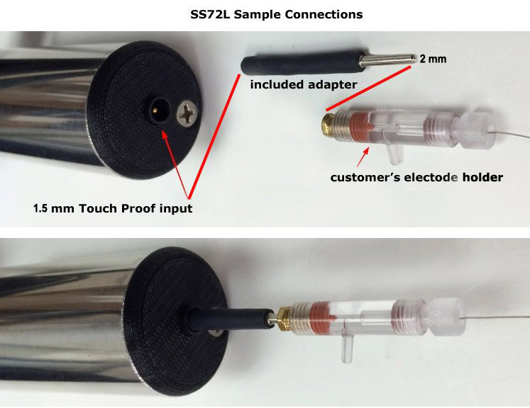 Glass Microelectrode Amplifier | SS72L | Education, Research | BIOPAC