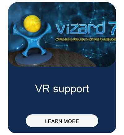 Vizard VR software
