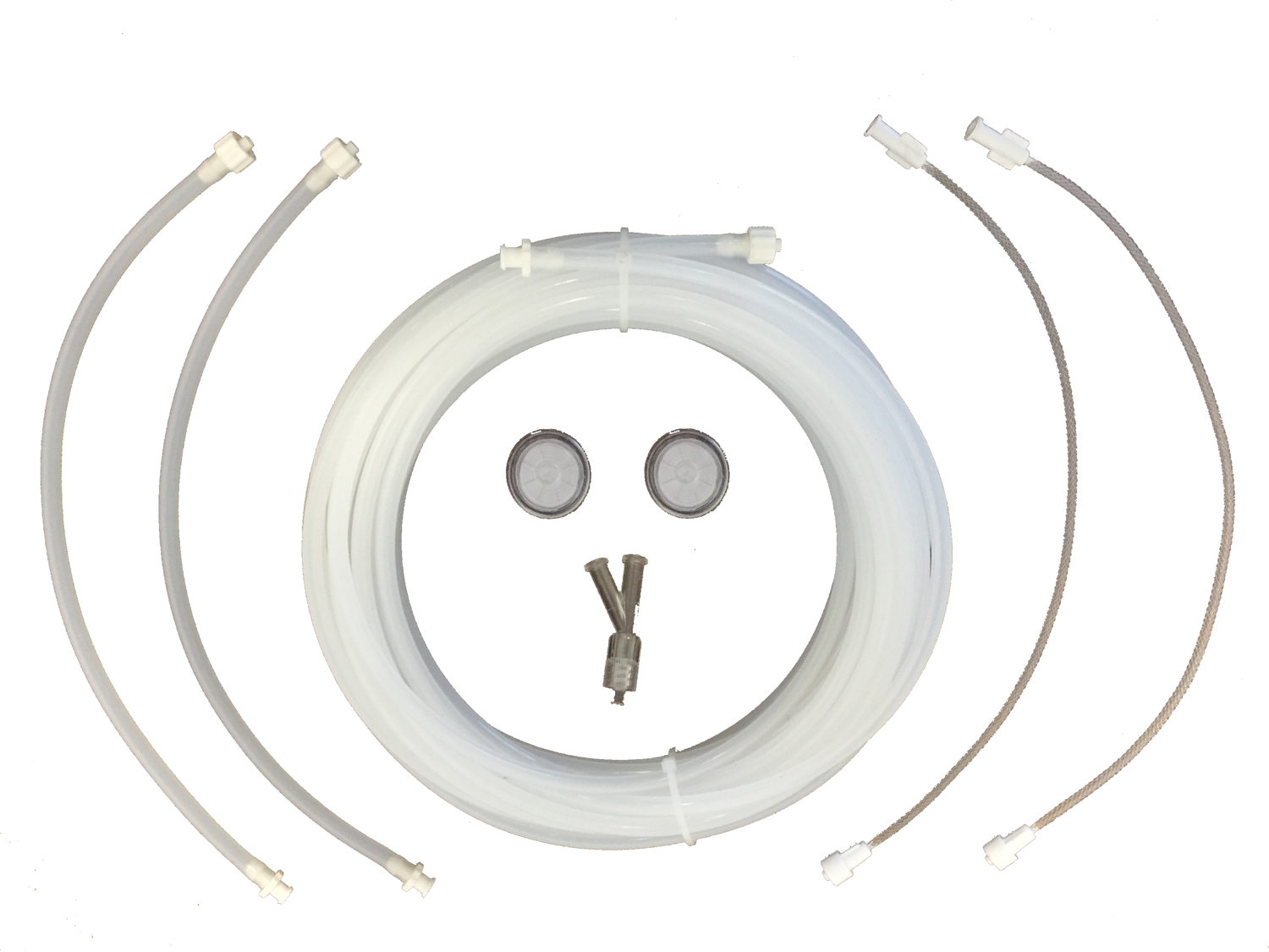 Tubing and M/F Luer Locks: 3.175 mm, 10 m for MRI