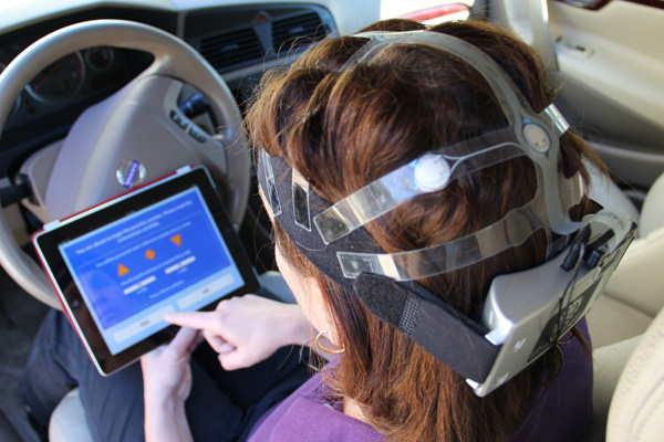 Wireless EEG X10 on iPad